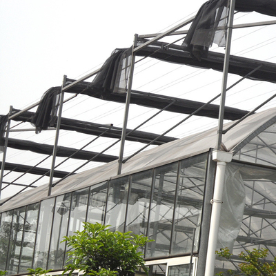 Kubbe Çatı Yapısı İç Gölgeleme Sistemli Güçlü Plastik Sera