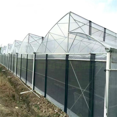 Sıcak Dip Galvanizli Çelik Boru Yeşilhane Serinhane Havalandırmalı Plastik Çakmak Dişli Çok Aralıklı Film Tropikal Serinhane