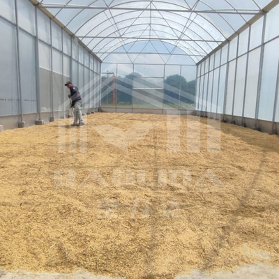 Tarım için dayanıklı çelik yapısı olan yüksek tünel sera