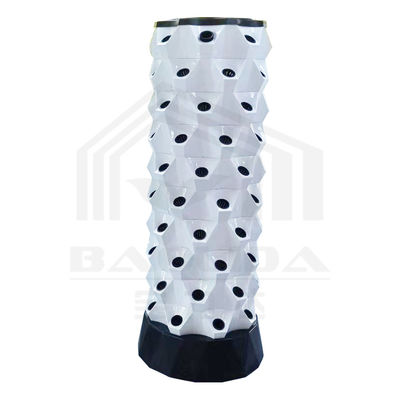 30L 6 Katlı 48 Delikli Aeroponik Büyüyen Kule Bahçe Dikey Hidroponik Sistem Çilek İçin