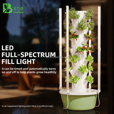 30L 5 Layer Agriculture Vertical Farming Hydroponic System Tower Growing Strawberry